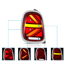LED Tail Lights For 2014-2022 Mini F55 F56 F57 Cooper S Assembly Animation