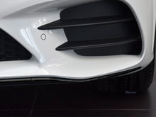 3Pcs Front Bumper Lip Moulding Trim Gloss Black For Mercedes W205 C205 S205 A205 C43 AMG Line 18+