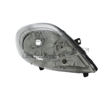 Headlights for Vauxhall Vivaro Van 2006-2015 Chrome Headlamps