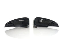 L+R Glossy Black Wing Mirror Cover Caps for Mercedes A Cl. W177 V177 CLA C118 X118 19-23