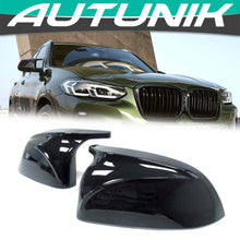 Glossy Black Side Mirror Cover Caps Replacement for BMW X3 X4 X5 X6 G01 G02 G05 G06 X7 G07 mc112