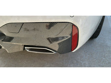 Carbon Fiber Look Rear Diffuser For BMW 5 Series G30 Sport Bumper 17+