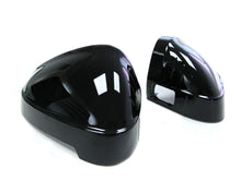 Glossy Black Side Mirror Cover Caps for Audi B9 A4 S4 RS4 A5 F5 S5 RS5 2018-2022 With Lane Assist mc72