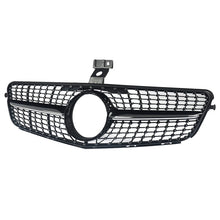 Front Grille Grill Diamond Black For Mercedes Benz C-Class W204 S204 2008-2014