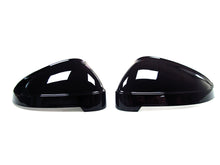 Glossy Black Side Mirror Cover Caps for Audi B9 A4 S4 RS4 A5 F5 S5 RS5 2018-2022 With Lane Assist mc72