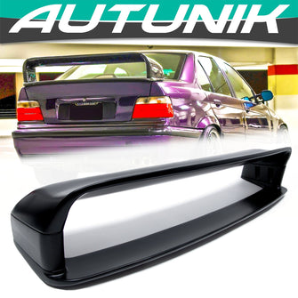 Rear Trunk Spoiler Wing Matt Black for BMW 3-Series E36 Saloon Coupe M3 1991-1998 bm34