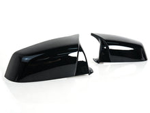 L+R Gloss Black O/S Wing Mirror Cover Caps for BMW 5 Series E60 E61 6 Series E63 E64 LCI 08-11