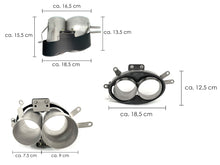 Matte Carbon Fiber Exhaust Tips for Audi RS6 C7 C8 RS7 Akrapovic Style Tailpipes