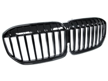 Gloss Black Front Kidney Grille Grill For BMW 7 Series  G11 G12 Sedan LCI 19-23