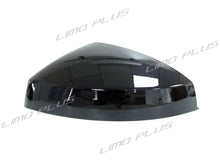 Gloss Black Mirror Covers Replace For Audi A3 S3 RS3 8V 2013-2020 w/ Lane Assist