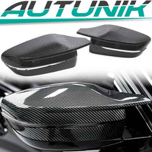 L+R Carbon Look Wing Mirror Cover Caps for BMW 3 Series G20 G21 5 Series G30 G31 7 Series G11 G12