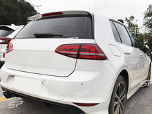 For VW Golf MK7 Spoiler Rear Window Canard Air Splitter Flaps Side Wing Trim Cover 13-20