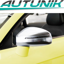 2x Aluminum Matt Chrome Mirror Cover for Audi TT MK2 8J R8 RS TTS 06-14