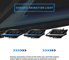 FULL LED Headlights for 2013-2015 Lexus RX 350 450H w/ Blue DRL Animation