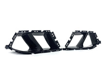 Black Front Bumper Fog Light Grilles Cover For  G80 M3 G82 G83 M4 2021+