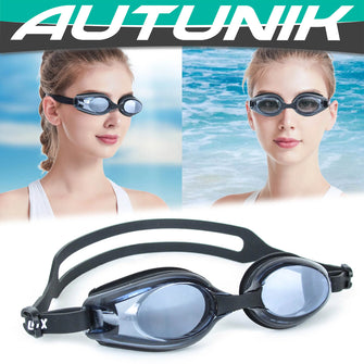 Swimming Goggles with Prescription Anti-Fog UV Protection Goggles -1.5 to -8.0 for Men and Women