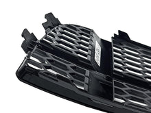 Black Front Bumper Fog Light Grilles Cover For Audi A3 S3 8V S-Line 2017-2020