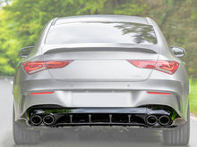 Gloss Black Muffler Exhaust Tips Pipes for Mercedes Benz A35 A45 CLA 35 45 AMG