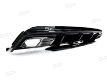 Glossy Black Rear Diffuser Muffler Tips for Mercedes A Class W176 A45 AMG Line di17