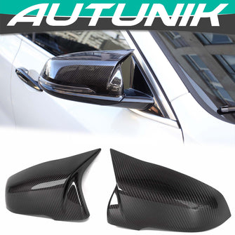 Dry Carbon Fiber Mirror Cover Caps Replace for BMW X1 F48 F49 Z4 G29 mc150