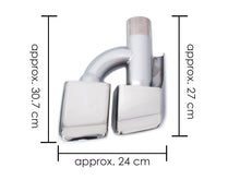 CLS63 Muffler Tips Exhaust Pipes for Mercedes CLS C218 W218 W219 AMG 06-17