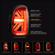 Full LED Red Tail Lights For BMW MINI Countryman R60 10-16 Rear Lamps