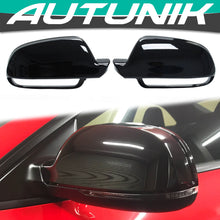 Side Mirror Cover Caps Glossy Black for Audi A3 S3 A4 S4 RS4 B8.5 A5 S5 2012-2016 W/ Lane Assist mc57