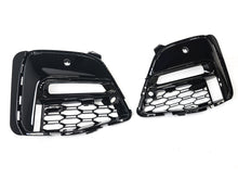 Front Bumper Fog Light Grill Cover + Black Trim for BMW 3 Series G20 M Sport 2019-2022
