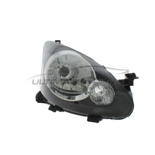 Headlights for Toyota Aygo 2005-2015 Black Inner Headlamps