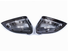 Glossy Black Side Mirror Cover Caps for Audi B9 A4 S4 RS4 A5 F5 S5 RS5 2018-2022 With Lane Assist mc72