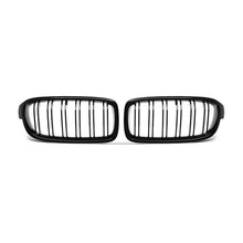 Kidney Grill Grille Gloss Black Twin Bar For BMW F30 F31 3 Series 2012-2018