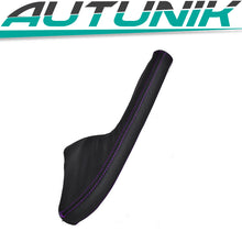 Purple Stitch Leather Handbreak Gaiter for NISSAN 200SX S14 1995-1998