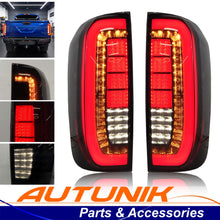 Smoke Sequential LED Tail Rear Lamp Lights For Nissan Navara NP300 D23 2015-2024