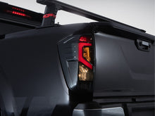 Smoked 3D Stripe LED Tail Lights Rear Lamp for Nissan Navara NP300 D23 2015-2024