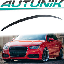 Glossy Black Boot Trunk Spoiler Wing for AUDI A3 S3 8V Sedan 2014-2020