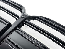 Double Line Front Bumper Center Grille For BMW 4 Series G22 G23 2 Door 2020-2024
