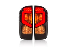 Smoked 3D Stripe LED Tail Lights Rear Lamp for Nissan Navara NP300 D23 2015-2024