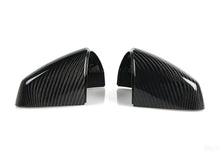 L+R Carbon Fiber Wing Mirror Cover Caps for Audi A3 S3 8V RS3 Without Lane Assist 13-20
