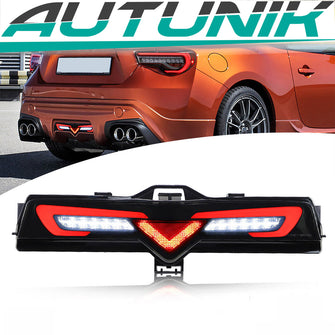 Rear Bumper Light Smoked for Toyota GT86 Subaru Brz Scion FR-S 12-20