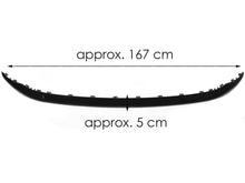 3Pcs Front Bumper Lip Moulding Trim Gloss Black For Mercedes W205 C205 S205 A205 C43 AMG Line 18+