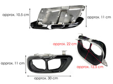 For BMW X5 X6 G05 G06 X7 G07 2010-2024 Rear Bumper Tail Exhaust Pipe