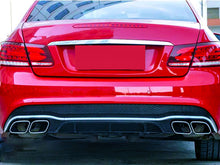 Rear Diffuser Exhaust Tips Chrome for Mercecdes E-Class C207 A207 AMG Bumper 14-17