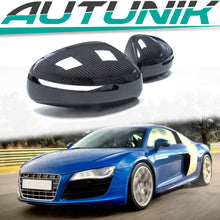 Carbon Fiber Side Mirror Cover Caps Replacement for Audi R8 TT MK2 8J TTS TTRS 2006-2014 od21