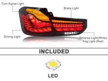 LED Rear Tail Lights Smoked Lens for BMW 3 Series F30 Sedan 2013-2018 Sequential