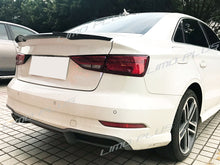 Glossy Black Boot Trunk Spoiler Wing for AUDI A3 S3 8V Sedan 2014-2020