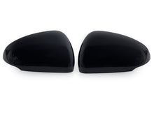 L+R Glossy Black Wing Mirror Cover Caps for Mercedes A Cl. W177 V177 CLA C118 X118 19-23