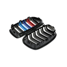 For BMW 1 Series F20 F21 12-14 Pre LCI M Power Twin Bar Kidney Grill