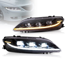 Full LED Projector Headlights For Mazda 6 2003-2008 Sequential Start-up