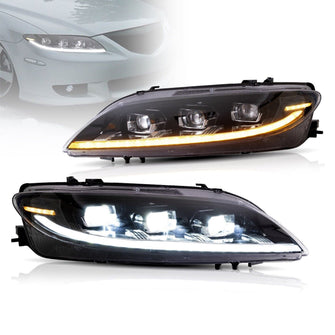 Full LED Projector Headlights For Mazda 6 2003-2008 Sequential Start-up