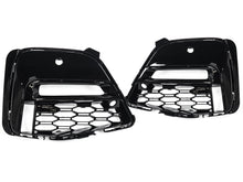 Front Bumper Fog Light Grill Cover + Black Trim for BMW 3 Series G20 M Sport 2019-2022